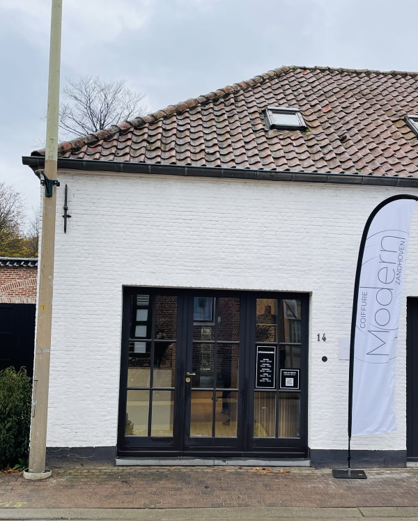 Buitenkant van Coiffure Modern in Zandhoven